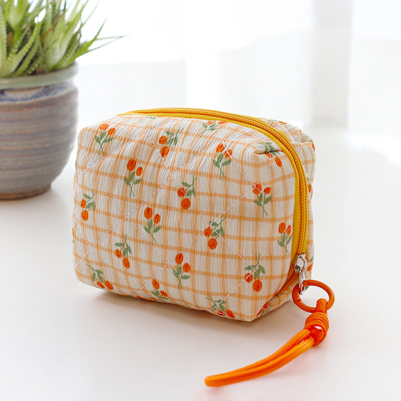 Portable Tulip Pouch Sanitary Pads Napkin Cosmetic Bags