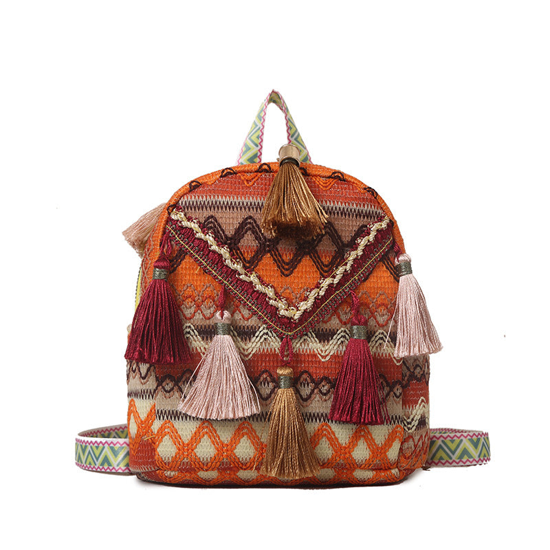 Ethnic Style Fashionable Female Niche Chain Armpit Bags