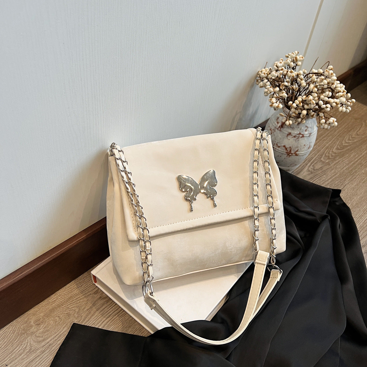 Women's Korean Style Fashion Simple Large Capacity Shoulder Bags