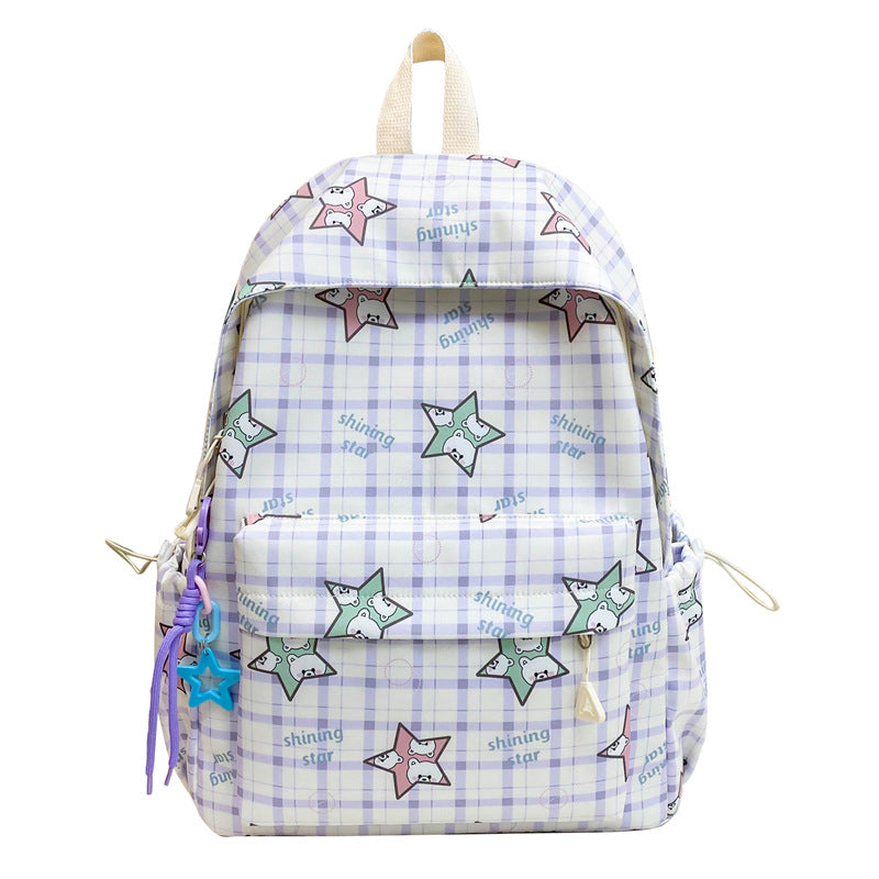 Cute Female Cartoon Iti Large Capacity For Backpacks