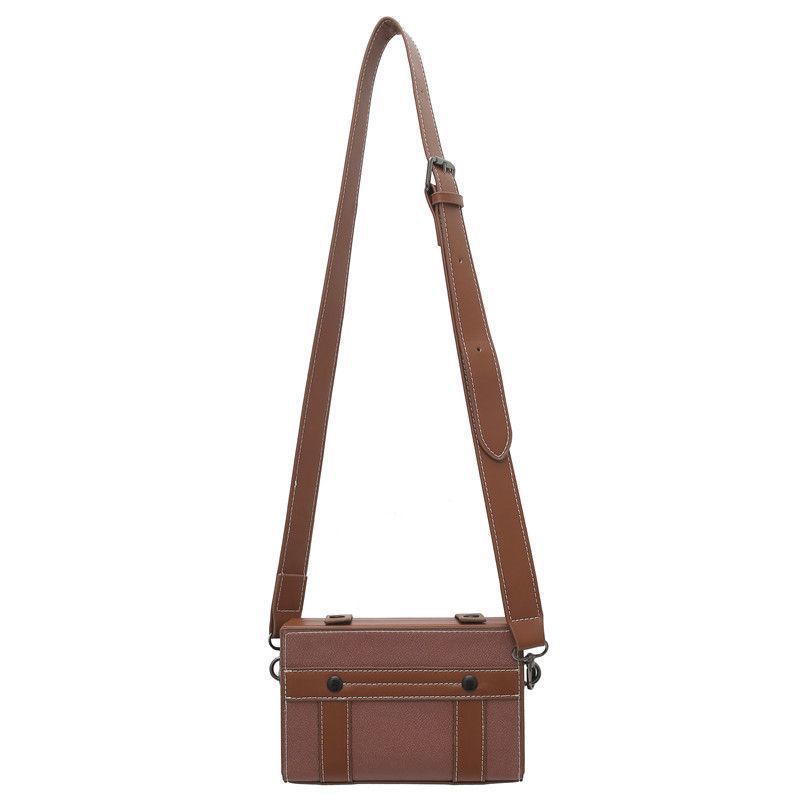 Niche Style Personality Fashion Design Textured Men's Messenger Bags