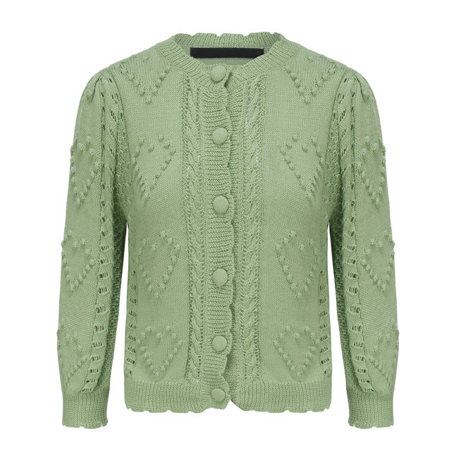 Women's Elegant Spring Knitted Round Neck Knitwear