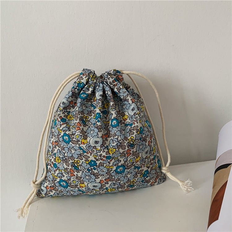 Retro Style Floral Buggy Candy Portable Handbags