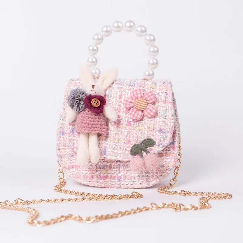 Classic Style Princess Pearl Hand Trendy Crossbody Bags