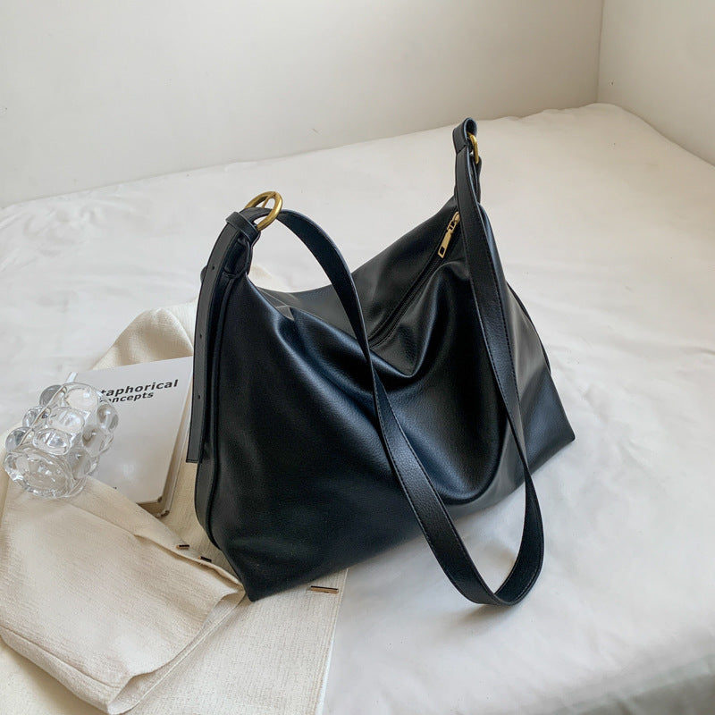 Women's Large Capacity One Class Retro Fashion Crossbody Bags