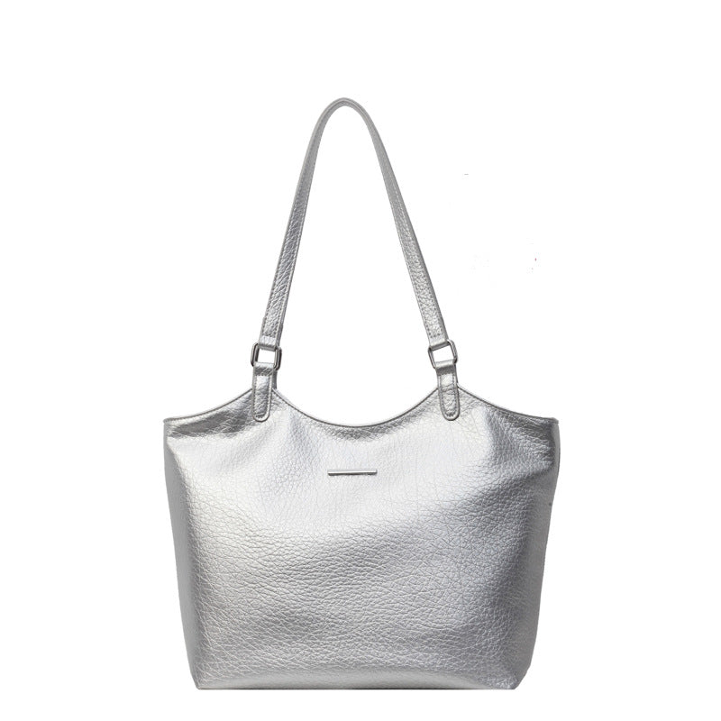 Women's Advanced Texture Large Capacity Fashion Simple Armpit Bags