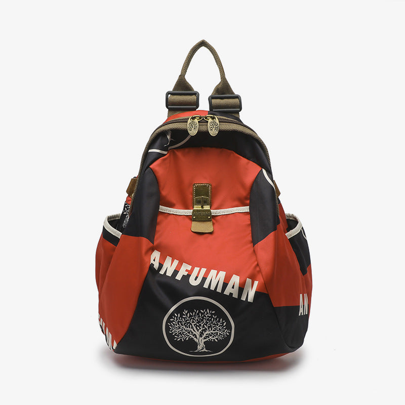 Women's Ethnic Style Waterproof Oxford Cloth Backpacks