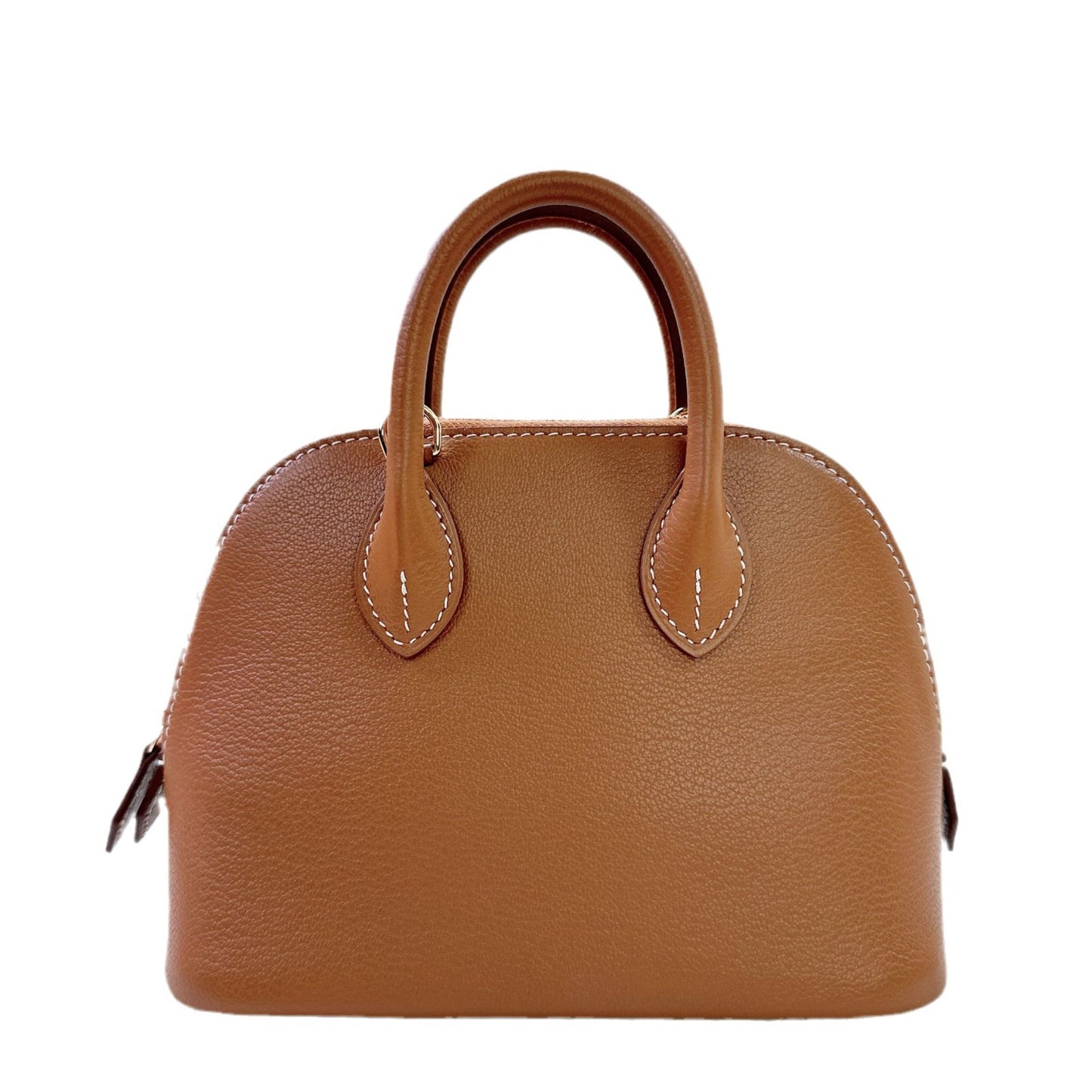 Genuine Leather Goat Pattern Bowling Shell High-grade Crossbody Bags