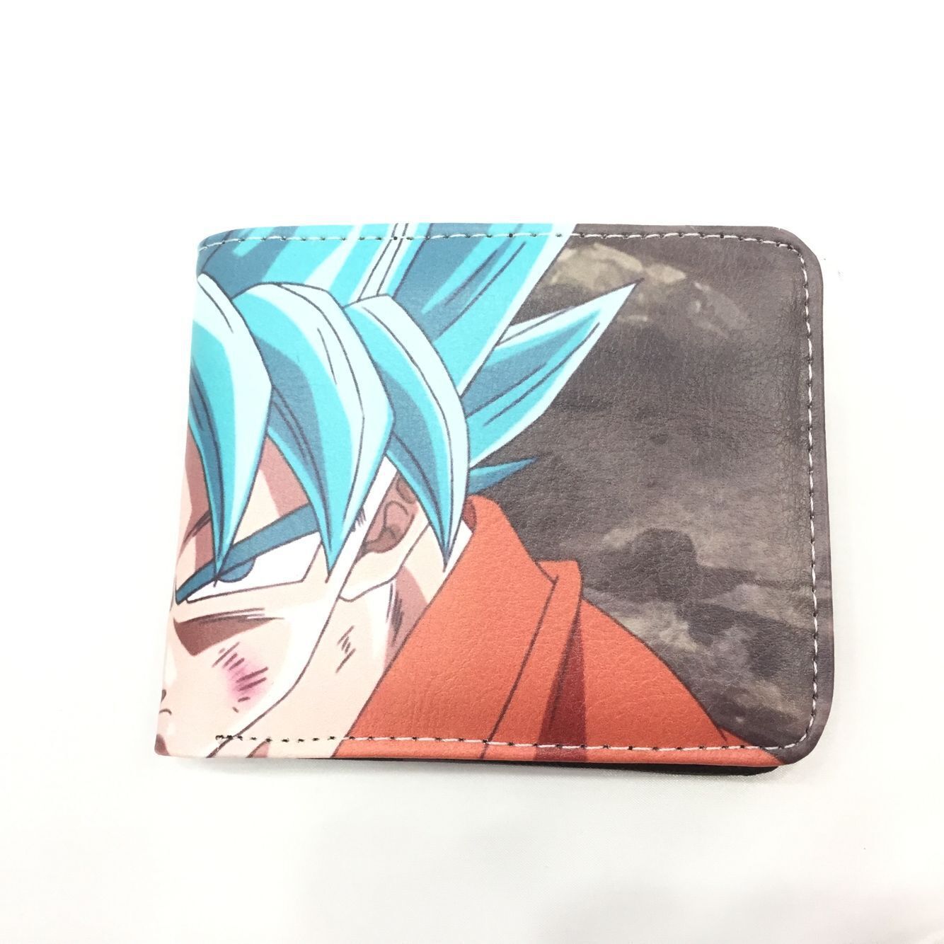 Dragon Ball Short Fold Super Leather Ladies Wallets