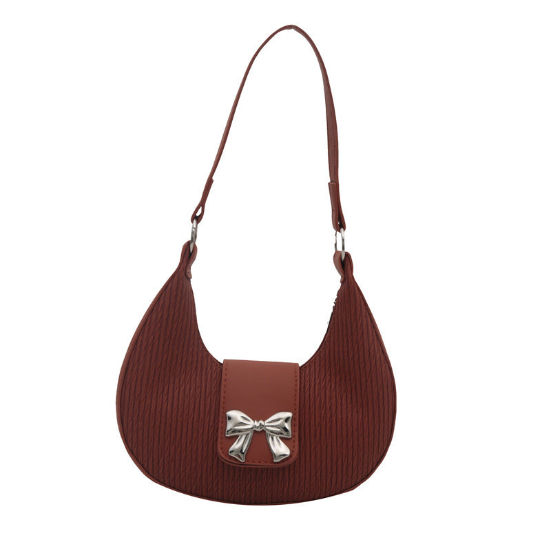 Women's French Portable Fashion Minority Winter Underarm Shoulder Bags
