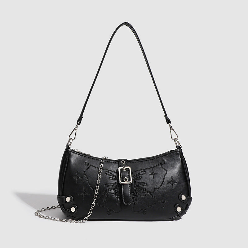 Women's Underarm Texture Niche Sier Fashion High Armpit Bags