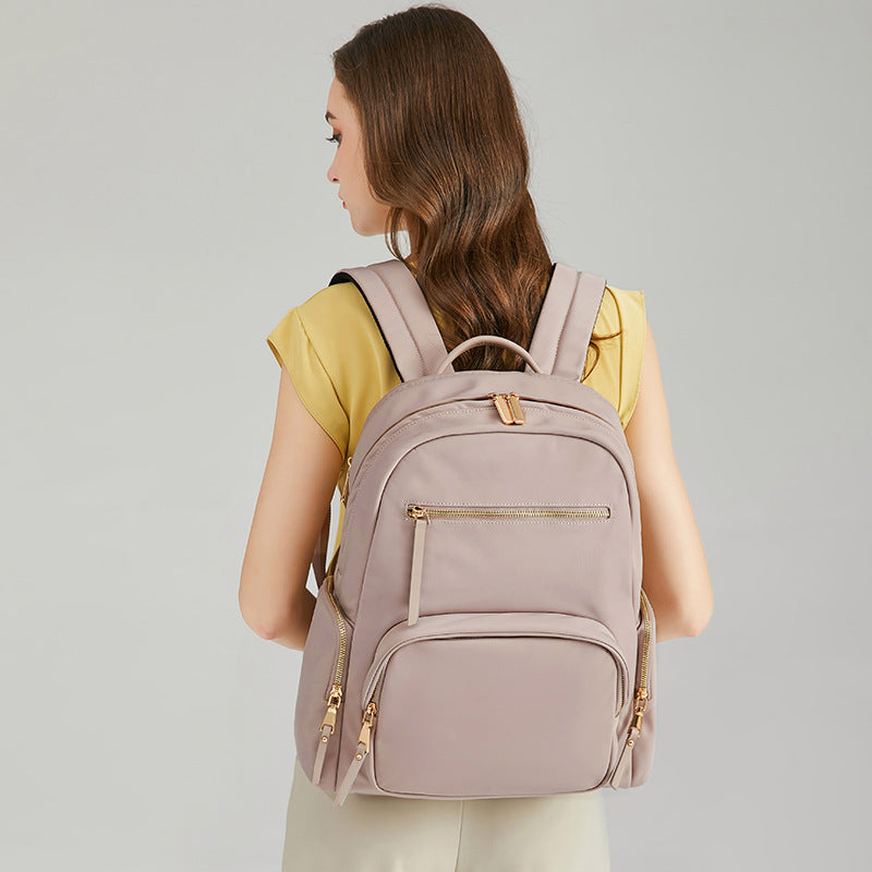 Graceful Female Oxford Computer Fashion Commuter Backpacks