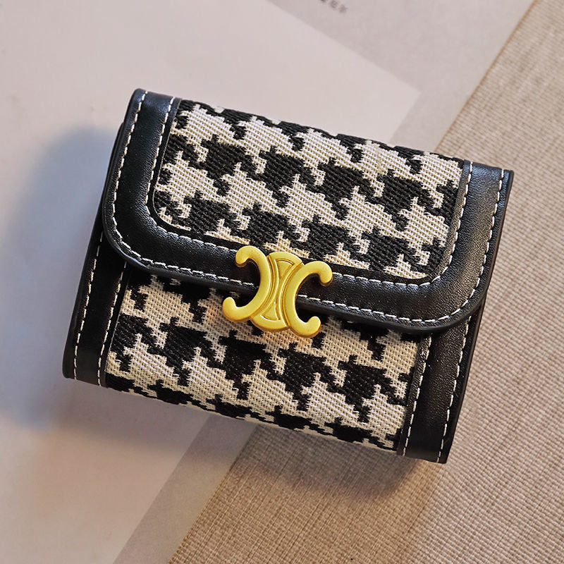 Female Multiple Slots Exquisite Large Capacity Card Holder