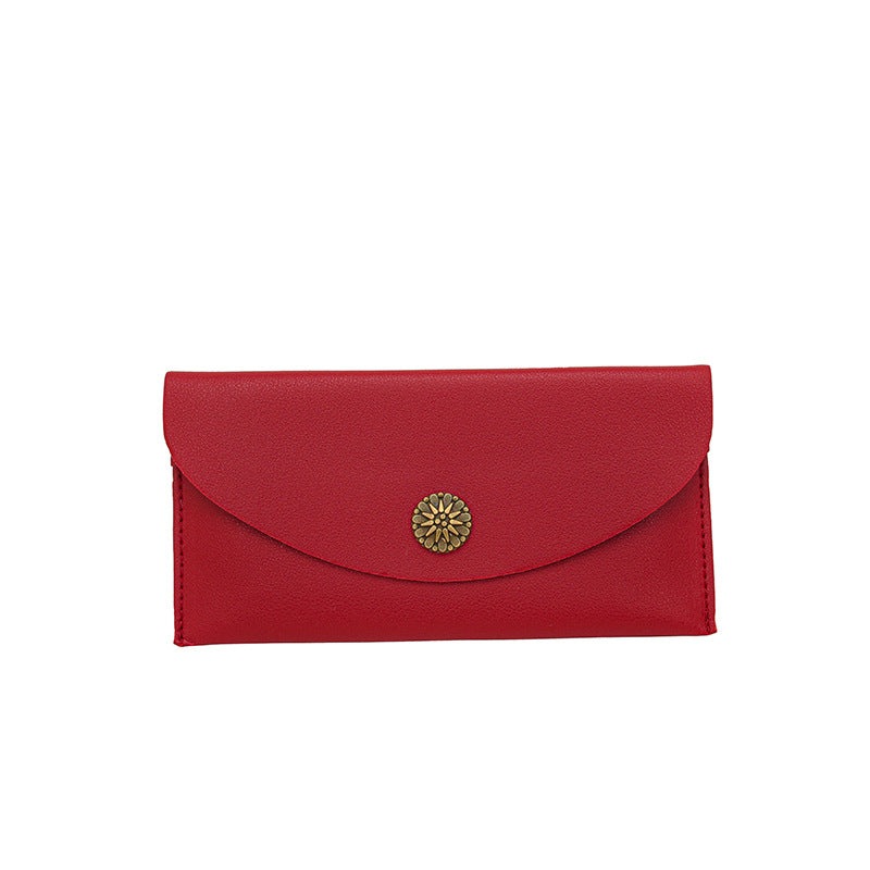 Women's Trendy Korean Style Fashion Long Design Ladies Wallets