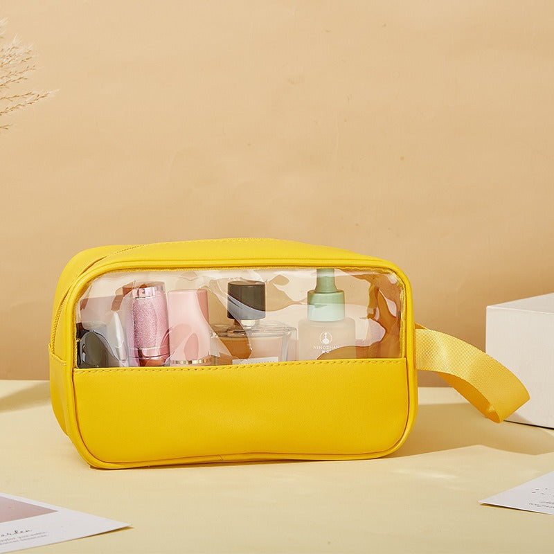 Large Capacity High-grade Transparent Waterproof Wash Cosmetic Bags