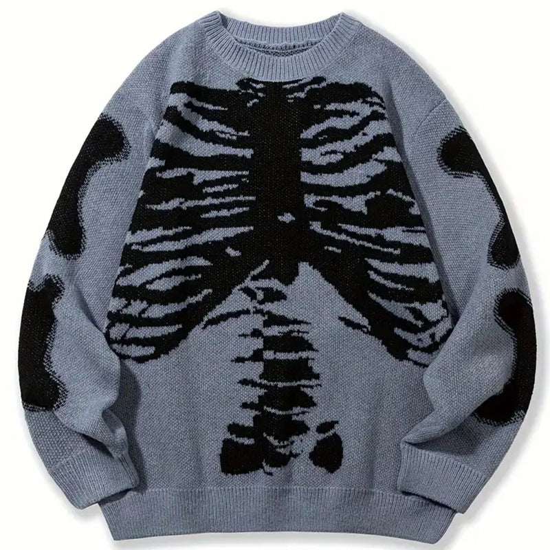 Women's Commute Style Pullover Loose Round Neck Sweaters