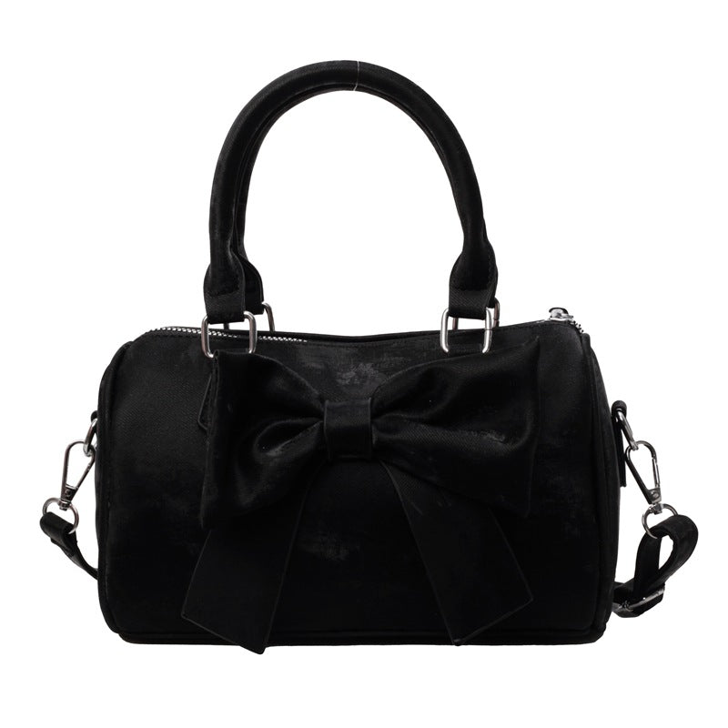 Women's Design Korean Style Bowknot Portable Boston Bags