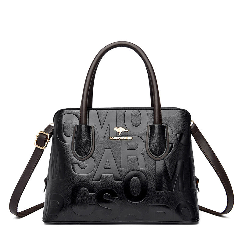 Women's Glamorous Innovative Female Fashion Embossing Handbags