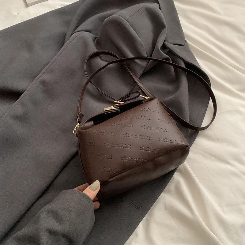 Women's Simple Western Style Niche Korean Today Shoulder Bags