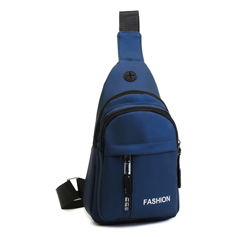 Men's Cool Elegant Running Luminous Waterproof Men's Chest Bags