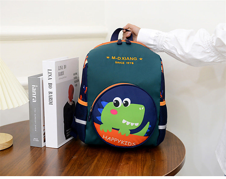 Children's Pony Print Cute Cartoon Boys Trendy Kindergarten School Bags