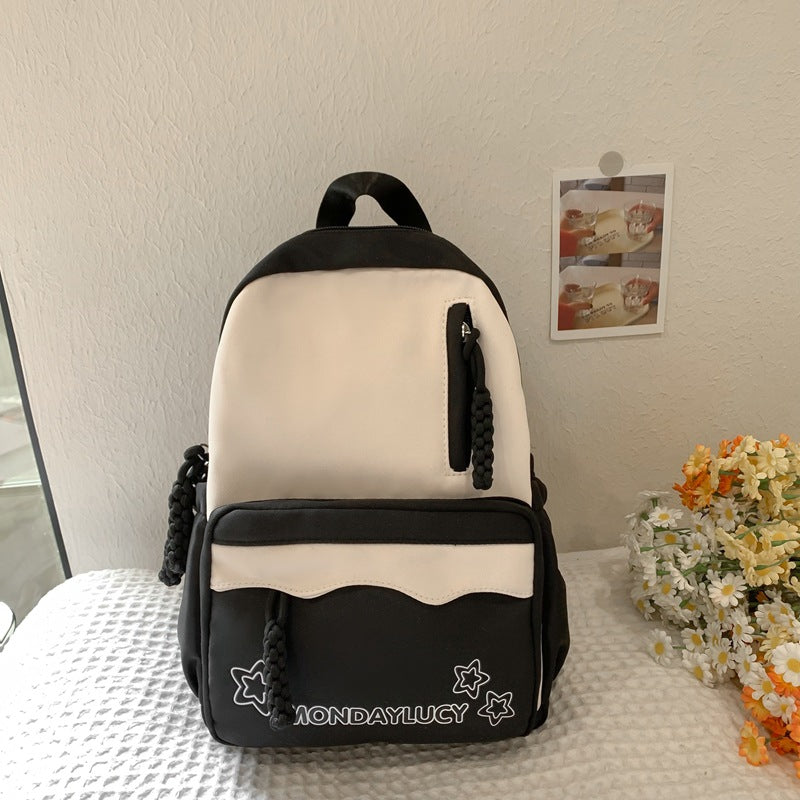 Soft Bubble Show Female College Convenient Backpacks