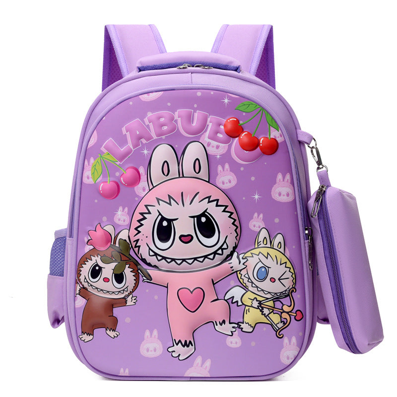 Automobiles Curtain Cloth Korean Style Large Kindergarten School Bags