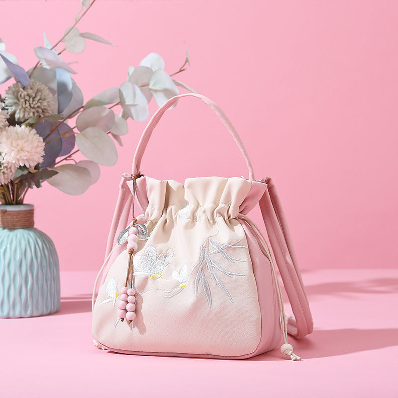 Women's Style Summer Advanced Texture Embroidered Niche Crossbody Bags
