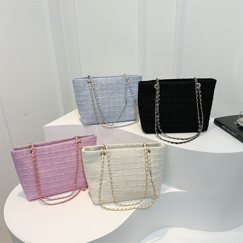 Fashionable Summer Leisure Commute Simple Chain Shoulder Bags