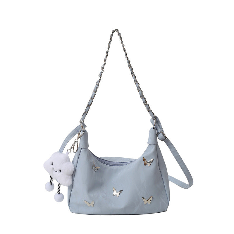 Women's Fashion Summer Butterfly Popular Underarm Large Bags