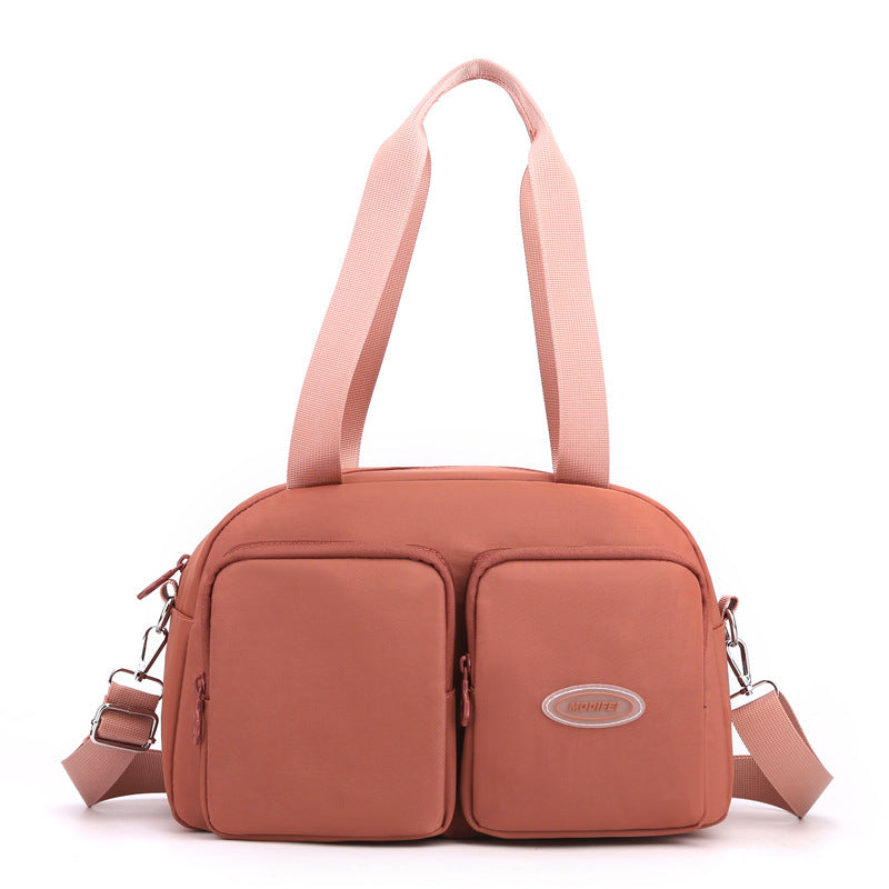 Women's Large Capacity Korean Style Solid Color Shoulder Bags