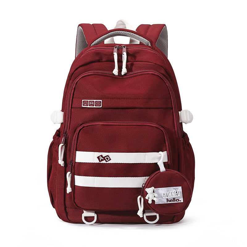 Nylon Boys Artistic Burden Alleviation Large Backpacks
