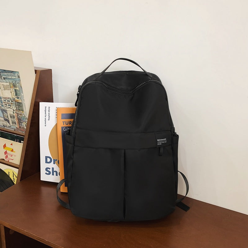 Women's Simple Korean Style Large Capacity Beautiful Personality Backpacks