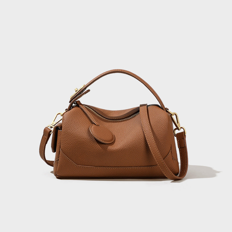 Women's Popular Genuine Leather Large Capacity High-grade Crossbody Bags
