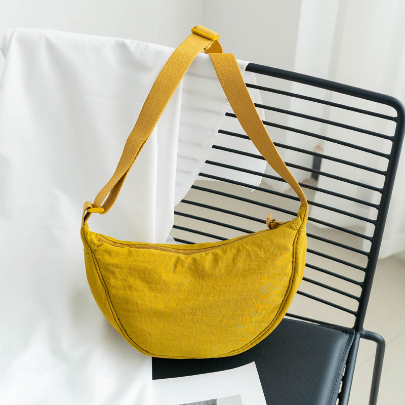 Women's Fitting Room Nylon Dumpling Cloth Crossbody Bags