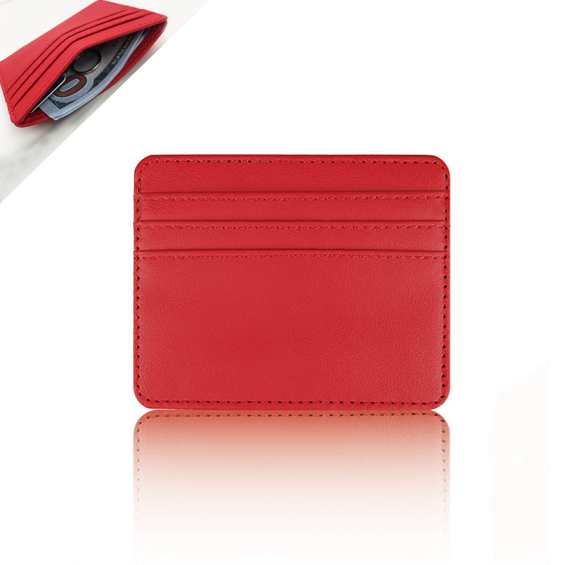 Portable Multiple Slots Large Capacity Exquisite Card Holder