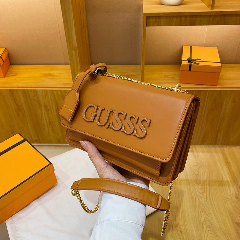 Women's New Trendy Fashionable Chain Alphabet Crossbody Bags