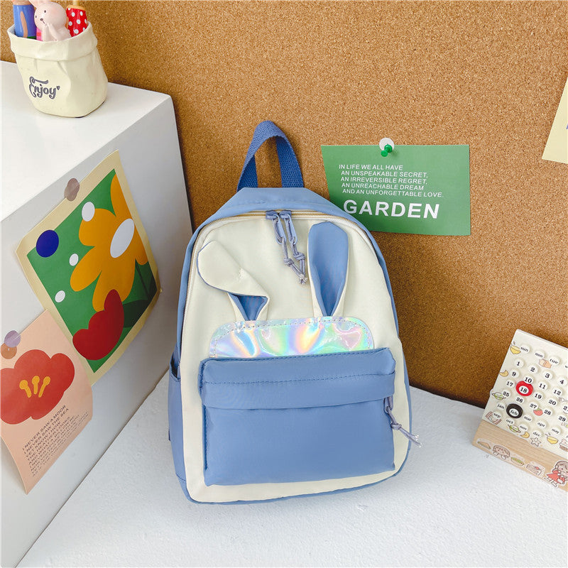 Nylon Trendy Polyester Ultra Light Cartoon Kindergarten School Bags