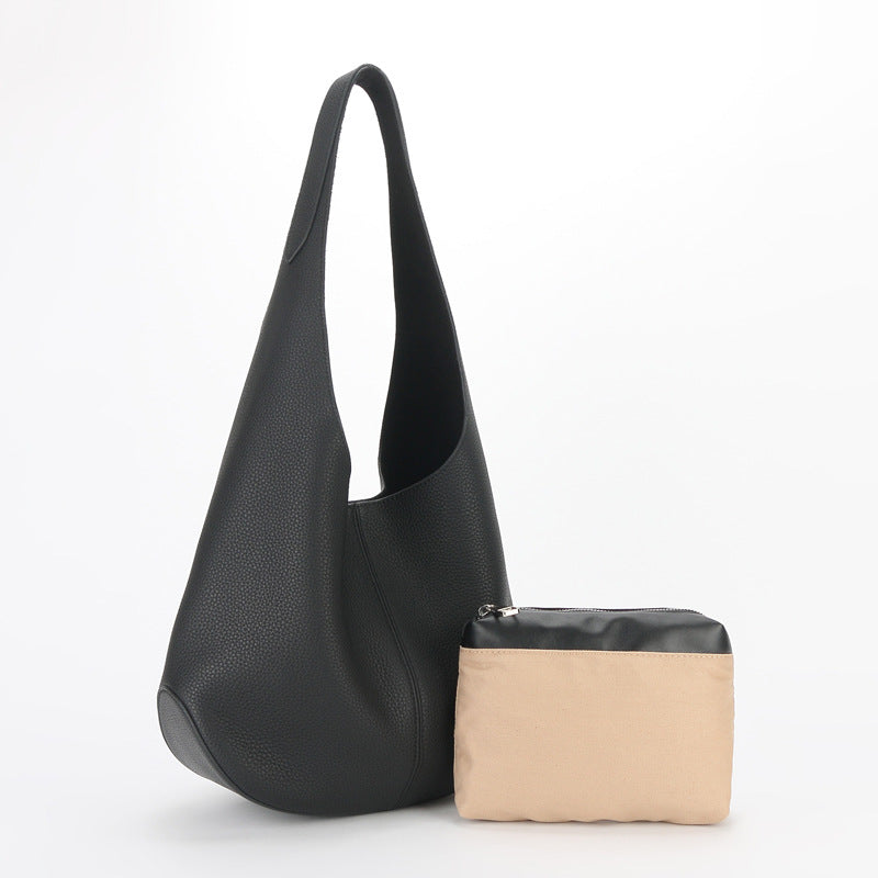 Women's High-grade Genuine Leather Fashion Lazy Simple Bags