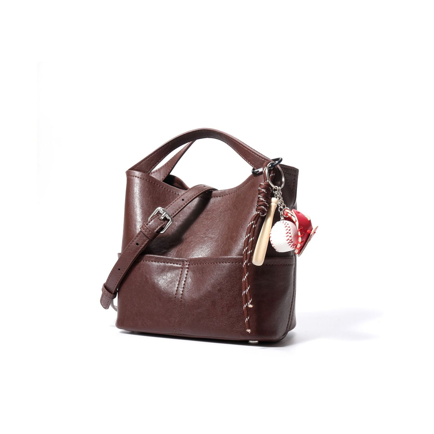 Women's Slouchy Genuine Leather Large Capacity Shoulder Bags