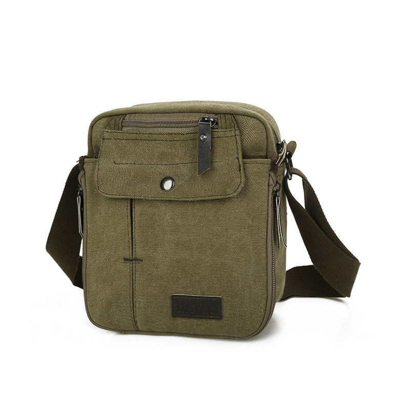 Women's & Men's & Korean Canvas Fashion Men's Shoulder Bags