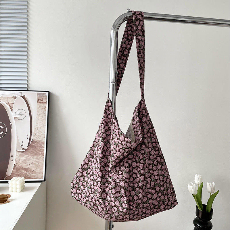Women's Korean Style Versatile Large Capacity Shopping Shoulder Bags