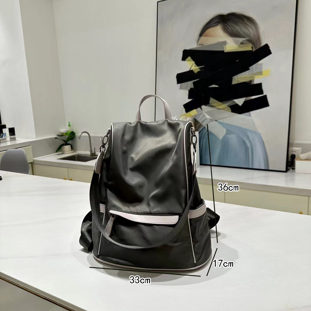 Women's Spring Fashion Texture Waterproof Oxford Cloth Bags