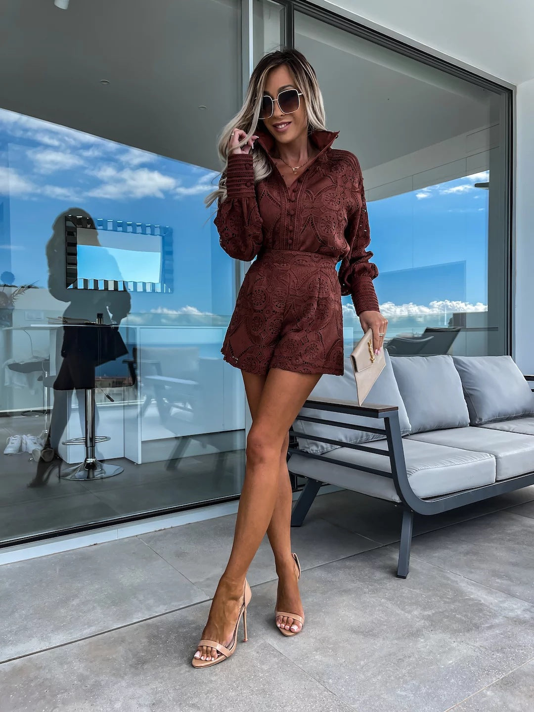 Casual Style Summer Solid Color Single Shorts