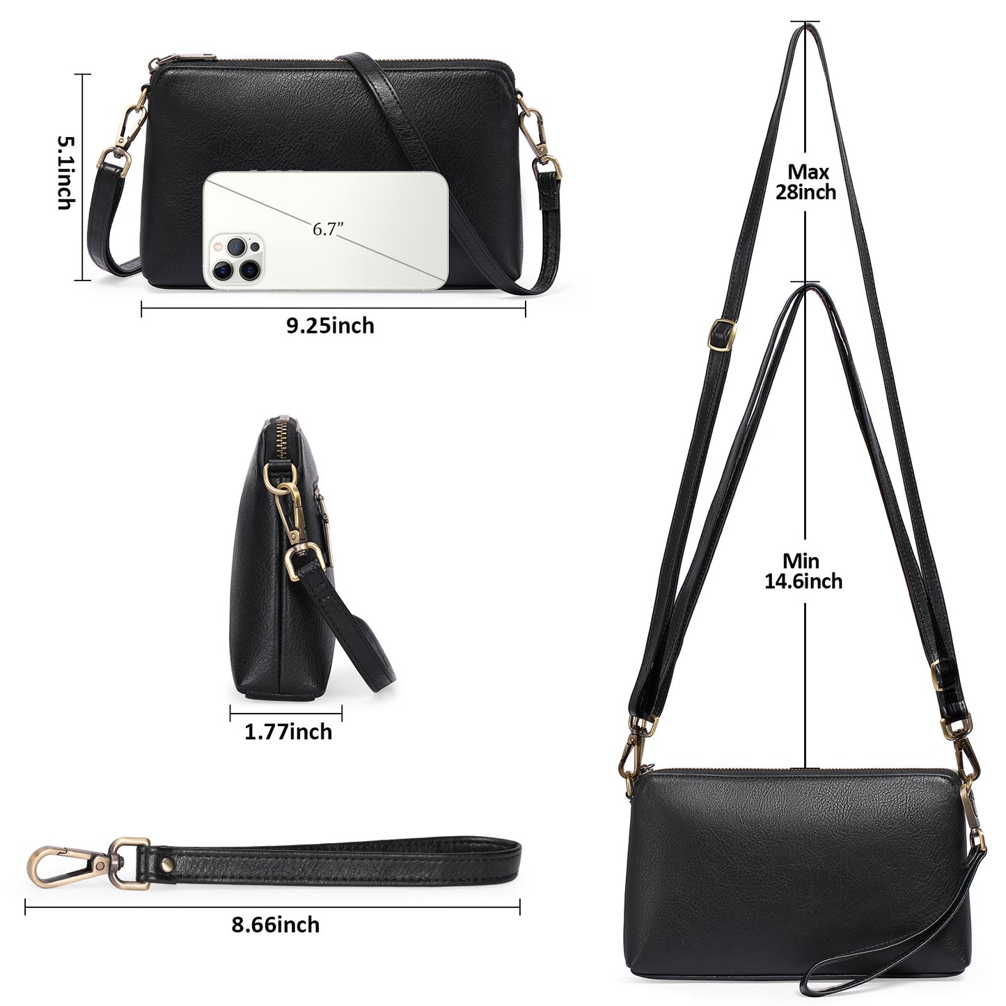 Women's Stylish Beautiful Creative Fashion Mobile Crossbody Bags
