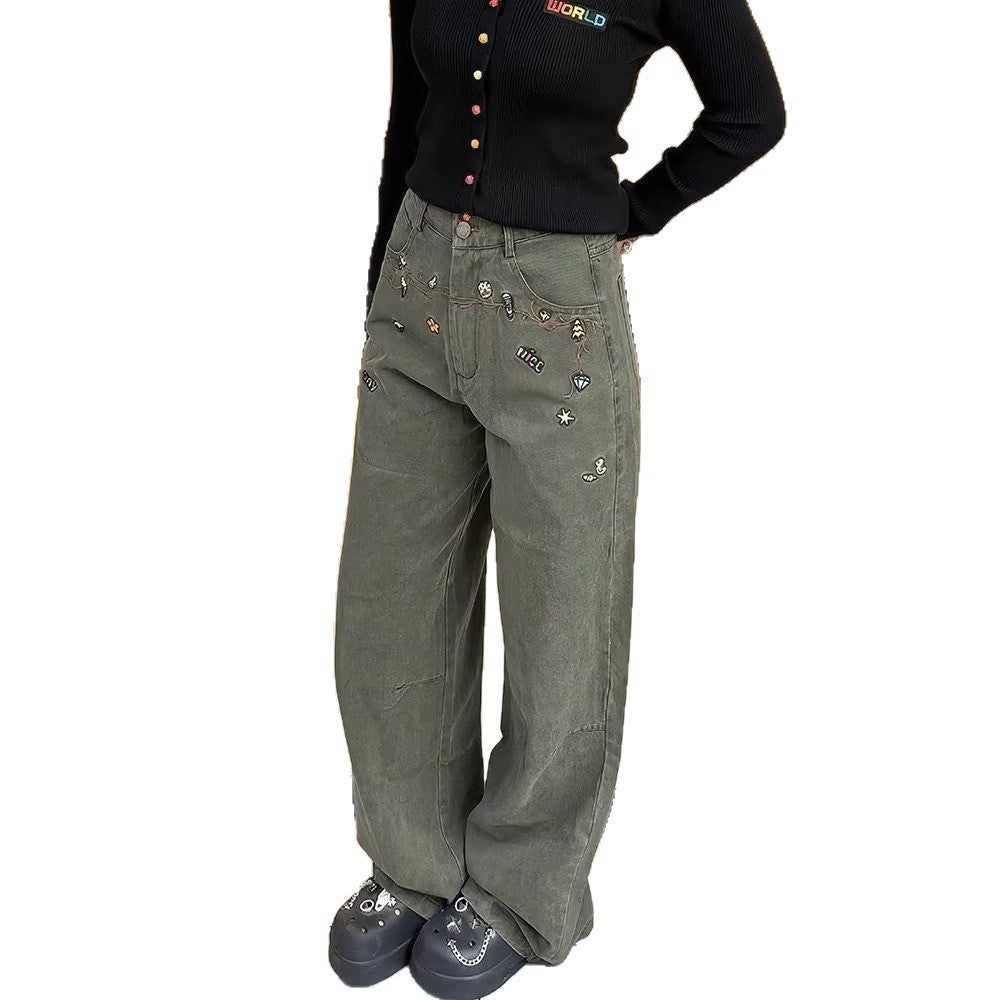 Women's Popular Lazy Literary Simplicity Casual Fashion Pants