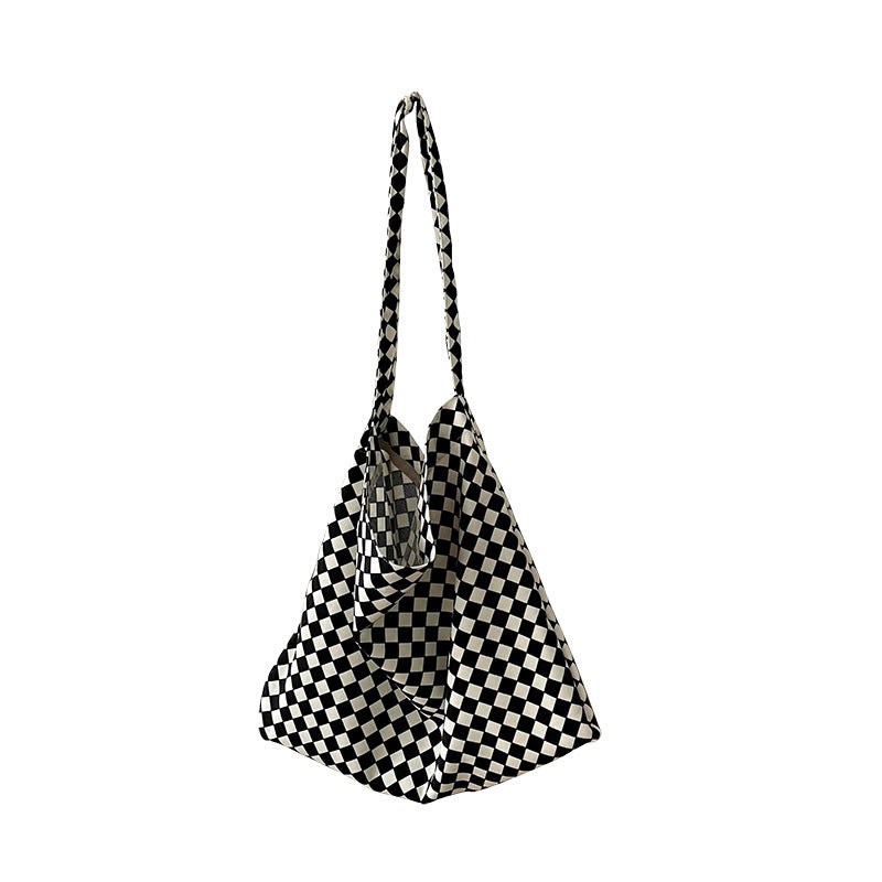 Women's Korean Style Versatile Large Capacity Shopping Shoulder Bags