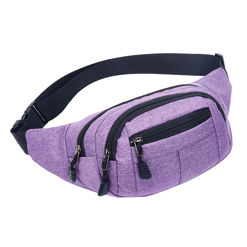 Women's & Men's & Fashion Waterproof Leisure Large Capacity Men's Waist Packs