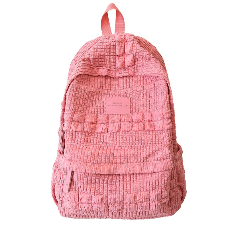 College Cream Puff High Niche Bubble Middle School Students' Schoolbags