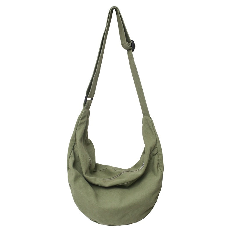 Women's & Men's & Solid Color Dumpling Camp Large Crossbody Bags